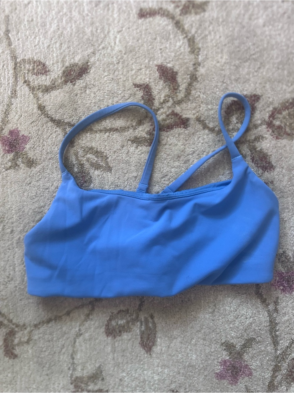 lululemon athletica Blue Strappy Sports Bra